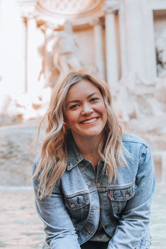 young woman smiling