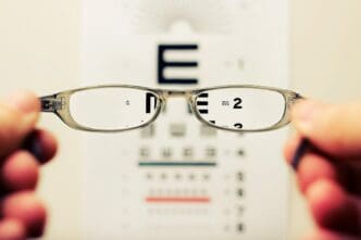 glasses eye test chart