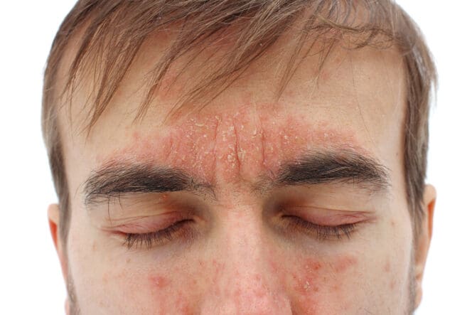 psoriasis around the eyes